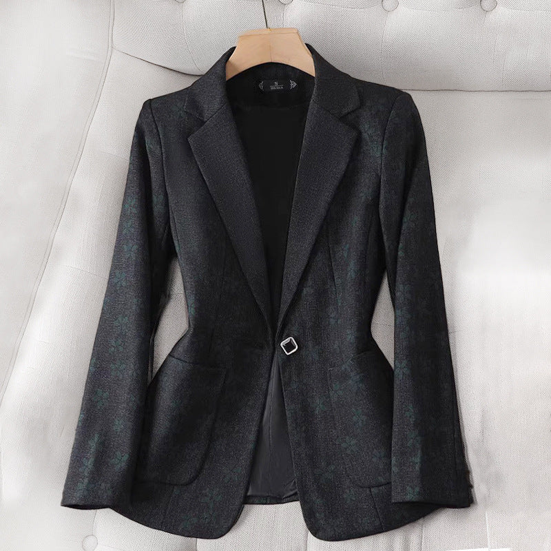 Zara | Women's Grid Pattern Blazer