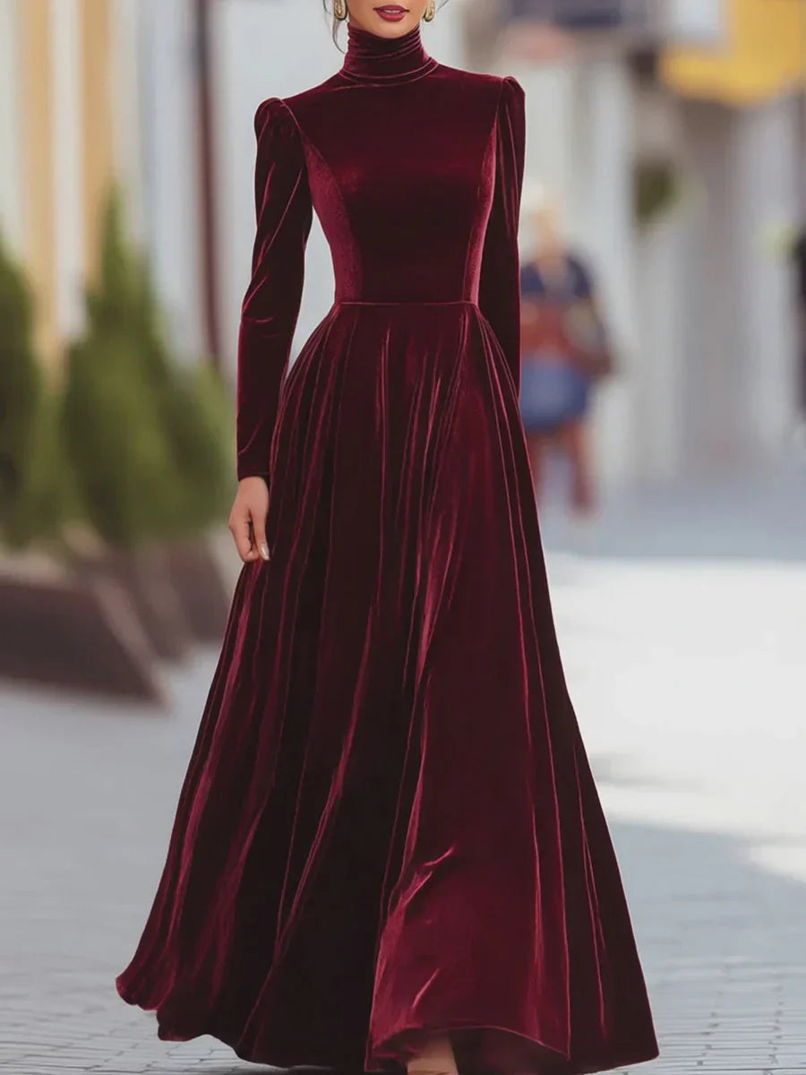 Terrie™ Luxurious Velvet Dress