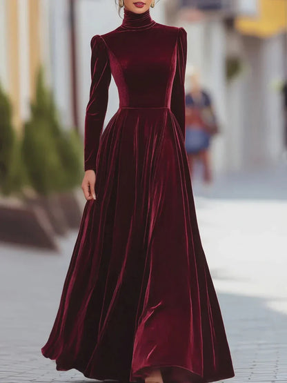 Terrie™ Luxurious Velvet Dress