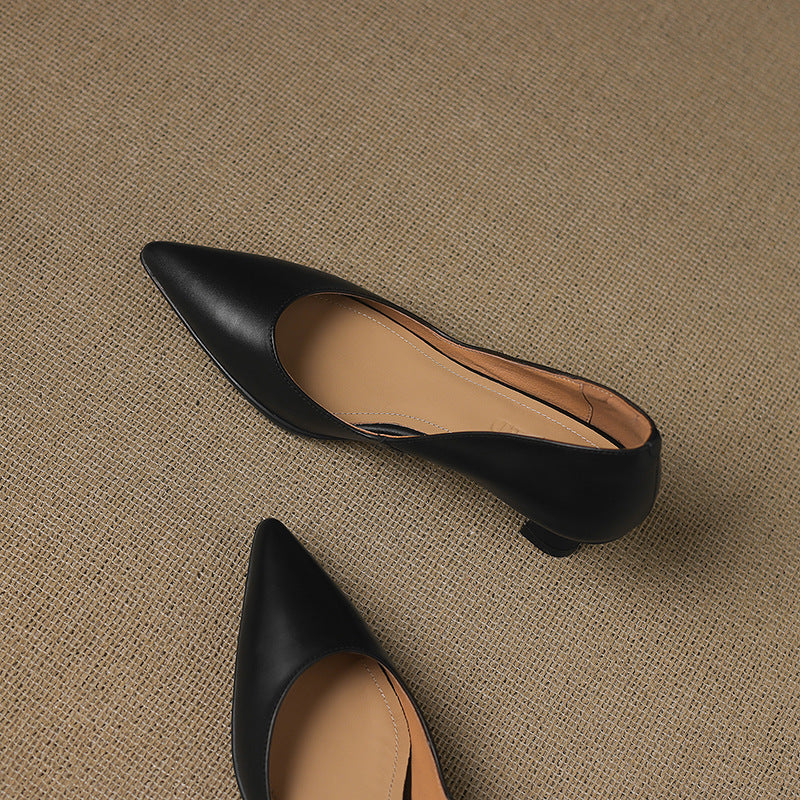 Sofía™ | Tacones de piel elegantes