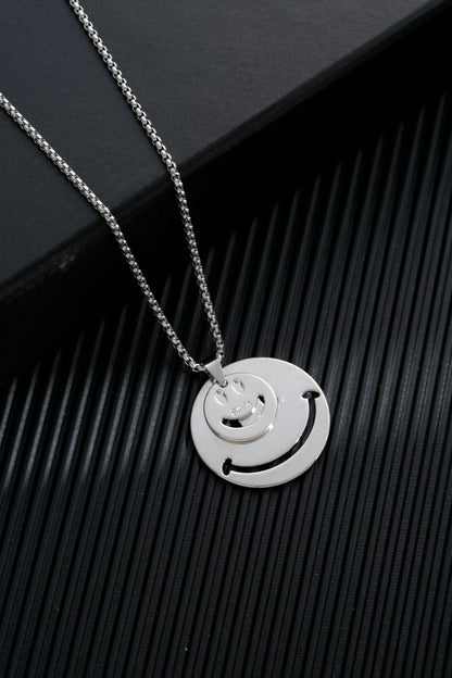 Men's Simple Sweater Chain Couple Accessories Niche Female Titanium Necklaces