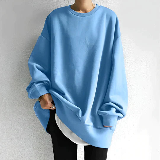 Ava - Pull oversize à manches longues