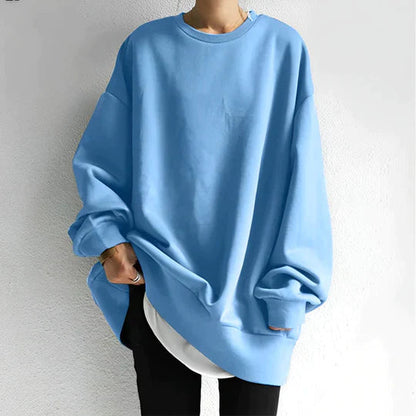 Ava - Pull oversize à manches longues