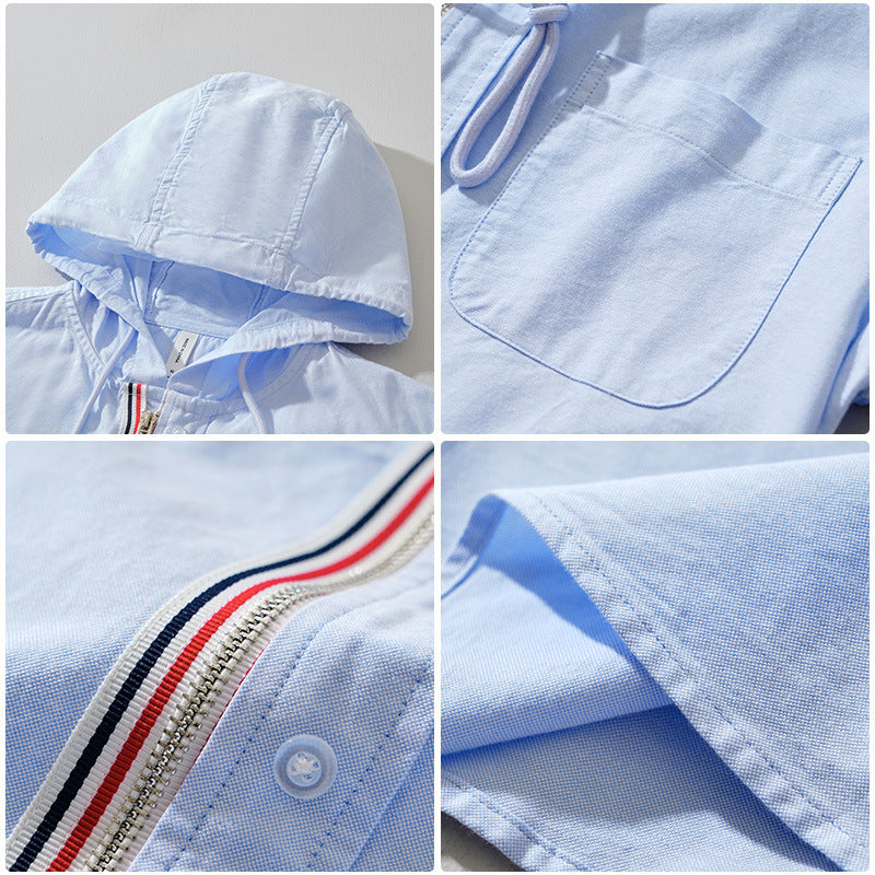 Casa Linen Hoodie - Lightweight, Breathable Comfort