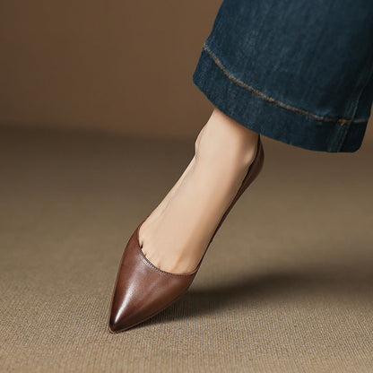Sofía™ | Tacones de piel elegantes
