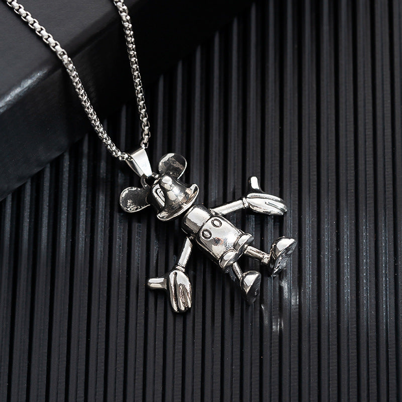 Men's Simple Sweater Chain Couple Accessories Niche Female Titanium Necklaces