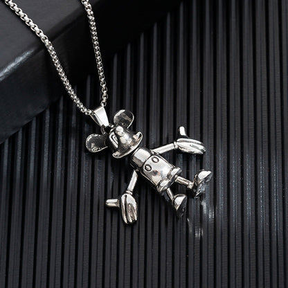 Men's Simple Sweater Chain Couple Accessories Niche Female Titanium Necklaces