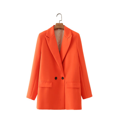 Valerique – Women’s Double Breasted Blazer