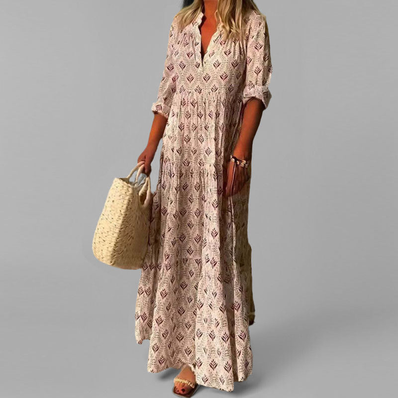 Isabela - Vestido Largo Vintag