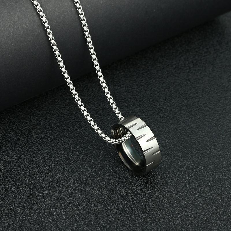 Men's Simple Sweater Chain Couple Accessories Niche Female Titanium Necklaces