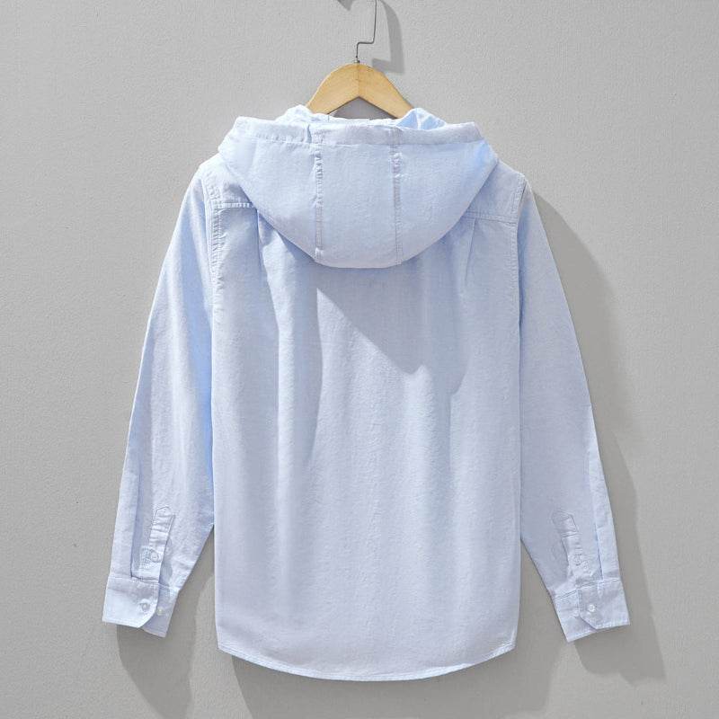 Casa Linen Hoodie - Lightweight, Breathable Comfort