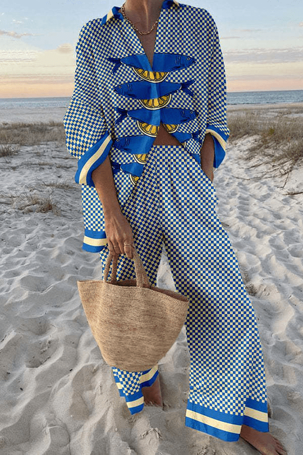 ARTÉLIA™ – Linen Blend Two-Piece Set