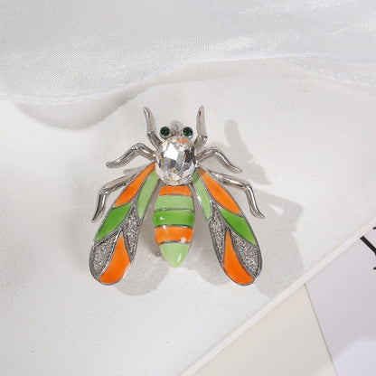 Women's Bee Pearl Brooch Insect High-grade Niche Brooches