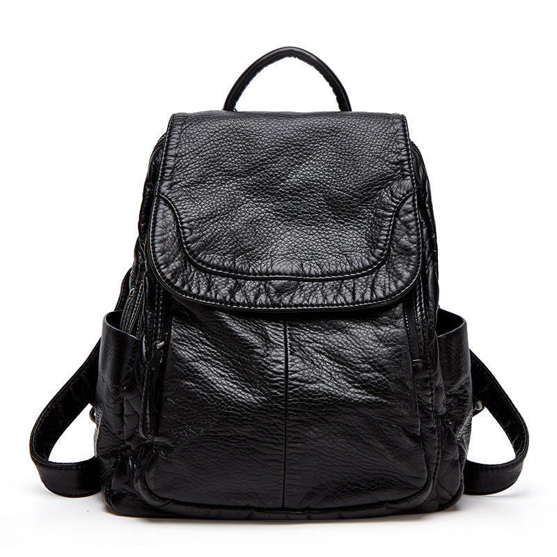 Sac à dos en cuir souple et élégant