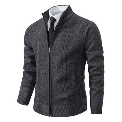 Ravix – Men’s Zip Front Sweater