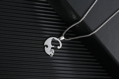 Men's Simple Sweater Chain Couple Accessories Niche Female Titanium Necklaces