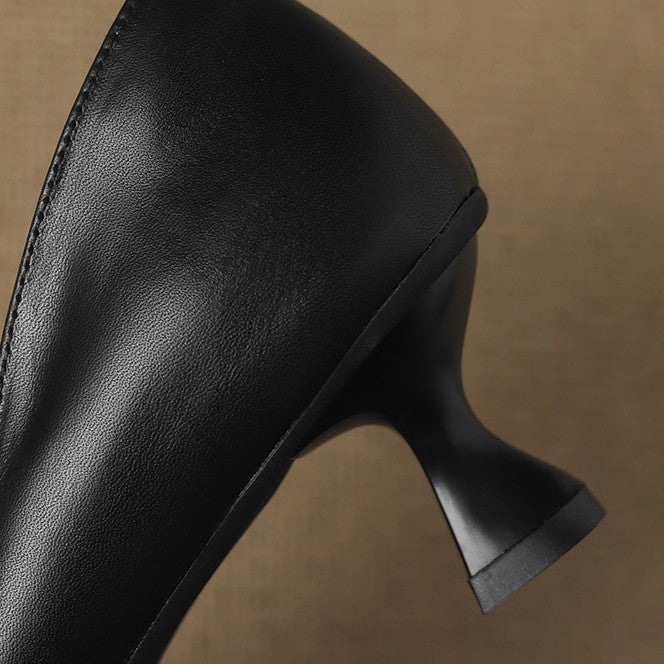 Sofía™ | Tacones de piel elegantes