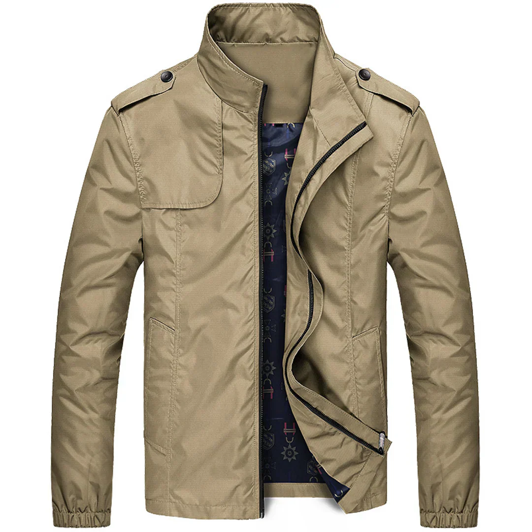 Men’s Lightweight Summer Jacket – Breathable Comfortable Stylish Versatile Everyday Outerwear Fit