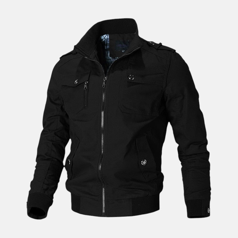 Alex | Bomber Ligero Con Bolsillos Y Cremallera