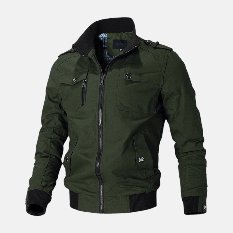 Alex | Bomber Ligero Con Bolsillos Y Cremallera