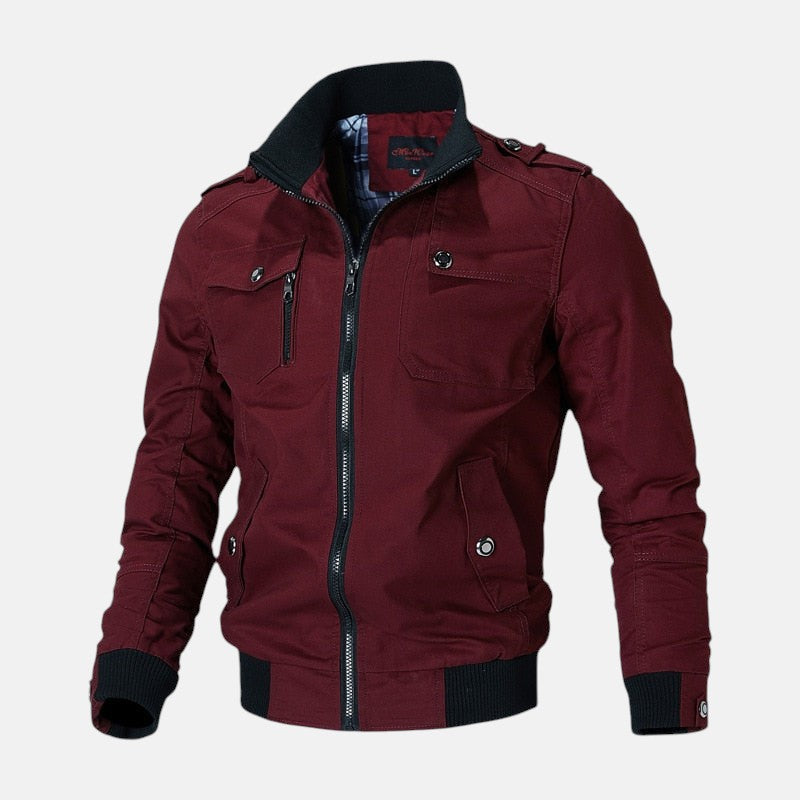 Alex | Bomber Ligero Con Bolsillos Y Cremallera