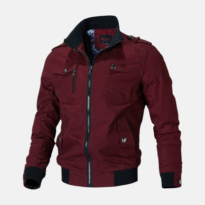 Alex | Bomber Ligero Con Bolsillos Y Cremallera