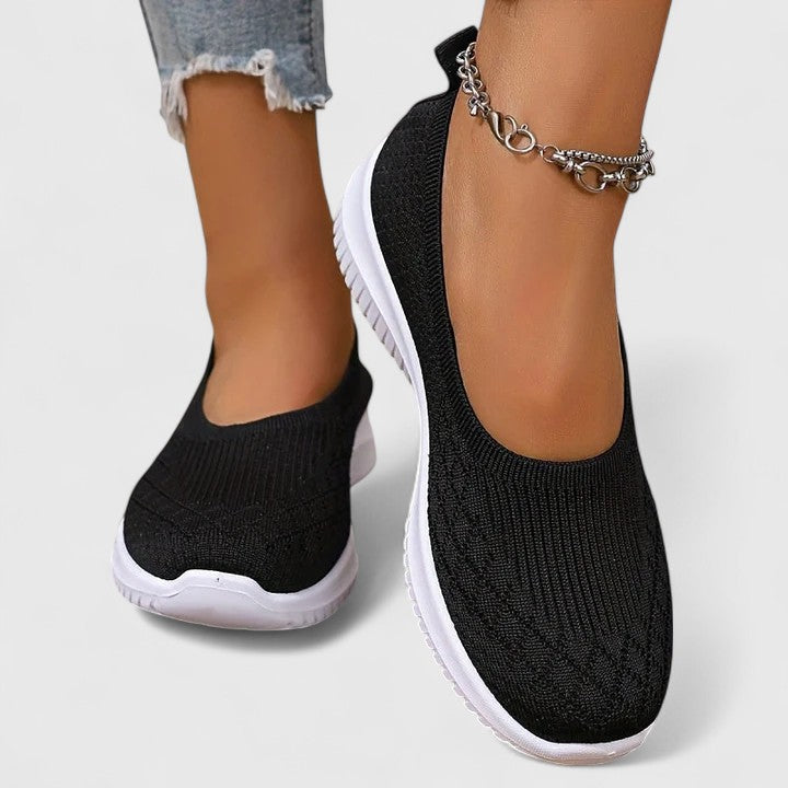 Odara | Buty Ortopedyczne Wsuwane Damskie – Wygodne Buty z Amortyzacją i Wyjmowaną Wkładką