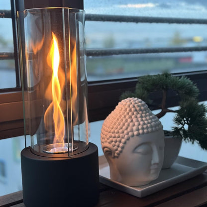 Bio-Ethanol-Tischkamin – Rauchfreie Flamme für Innen und Außen
