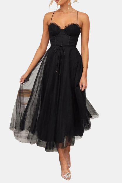 Olivia - Draped Silhouette Formal Long Dress