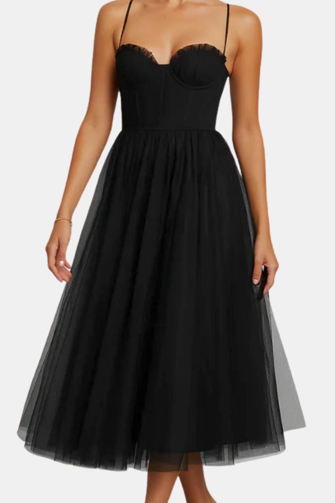 Olivia - Draped Silhouette Formal Long Dress