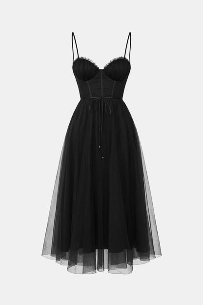 Olivia - Draped Silhouette Formal Long Dress