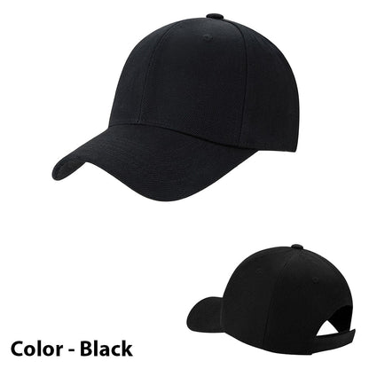 Onbekend | Effen polyester baseballpet 6