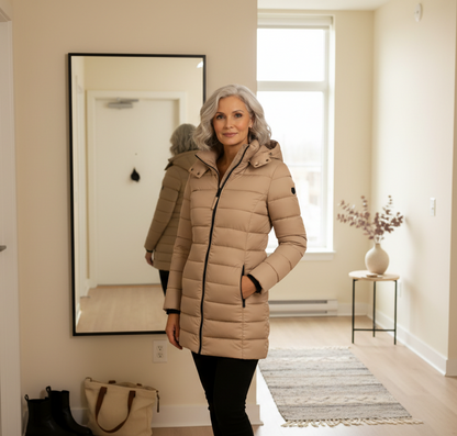 CHAQUETA SYLVIA LIGERA Y ACOLCHADA