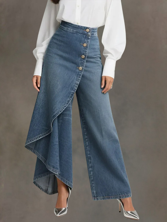 Elara | Jeans a gamba larga