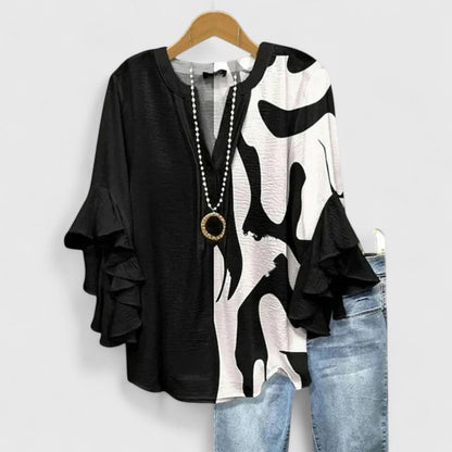 Camicetta chic da donna – Modello elegante e casual, perfetto per il lavoro e le occasioni speciali