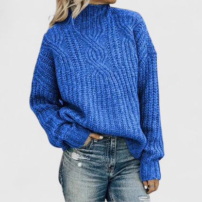 Crew Neck Knit Sweater — Classic Warmth
