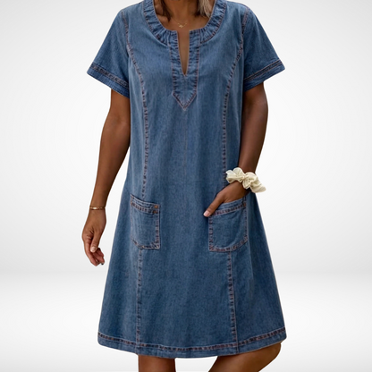 Maja | Denim kjole