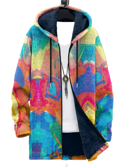 Tiina | Unisex-huppari, luksustaiteesta inspiroitu