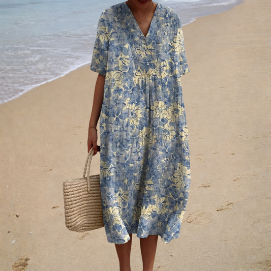 Éléonore | Long Floral Dress