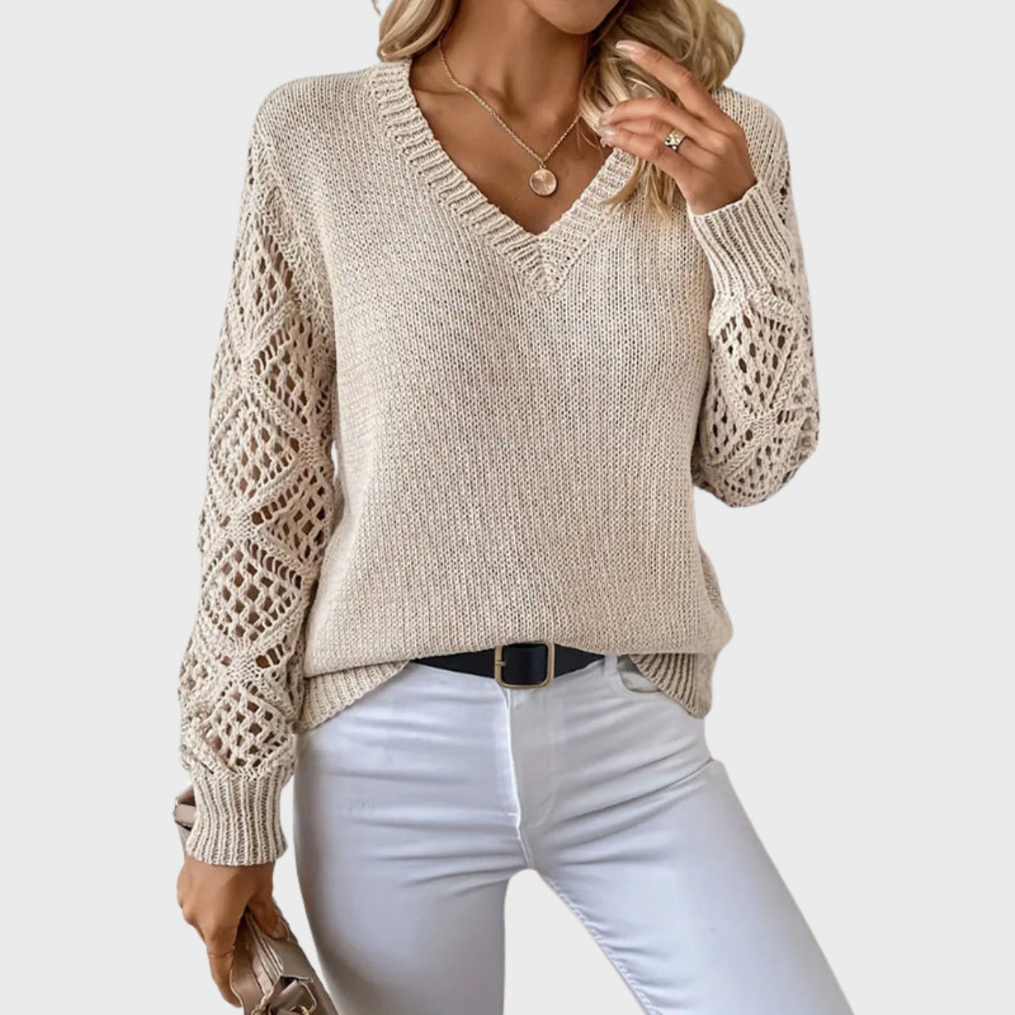 ELORA | V-neck jumper