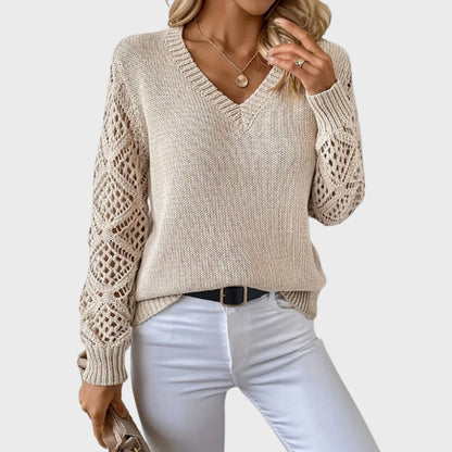 ELORA | V-neck jumper
