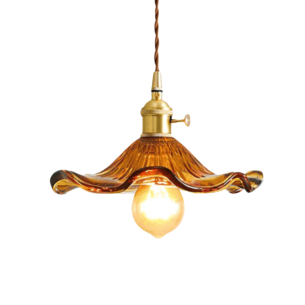 stilvolle Hibiskusblume Lampe