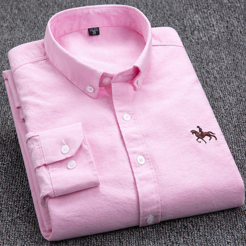Brock | Men checkered Button-Down koszula
