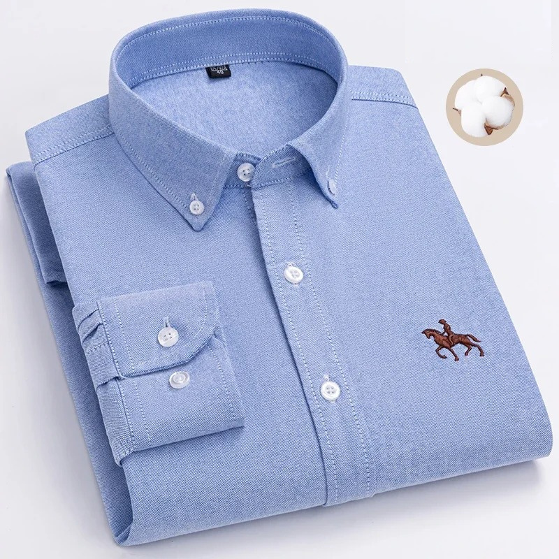 Brock | Men checkered Button-Down koszula