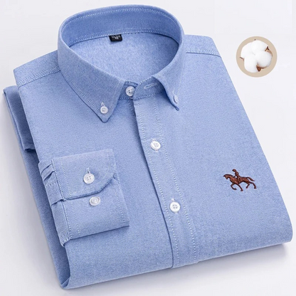Brock | Men checkered Button-Down koszula
