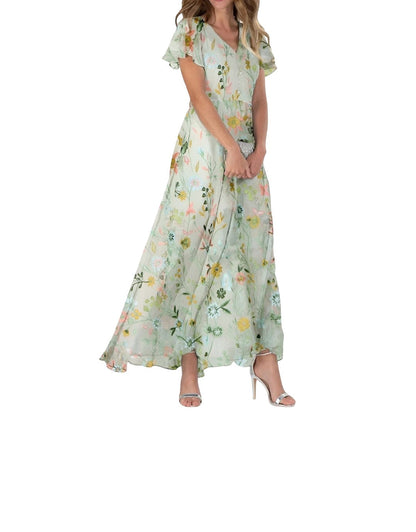 Amira - Rochie maxi vaporoasă