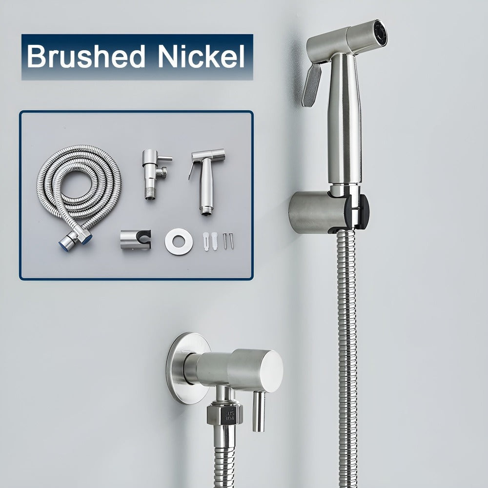 Bidet Douche Set RVS 304 Wandmontage Toilet Hygiëne Spray | Restfield