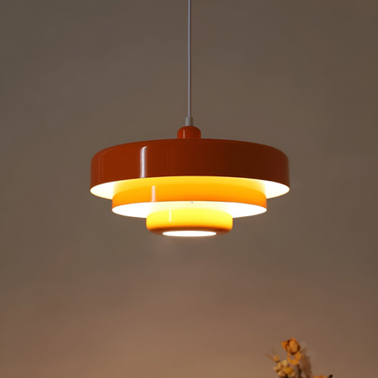 LEDCharm - Orangefärgad vintage taklampa för taket Delight