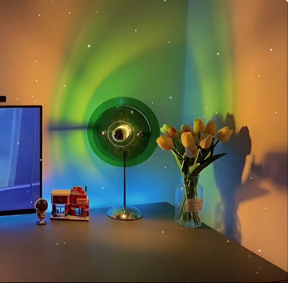 Rays Bordslampa - Retro Disc LED Bordslampa
