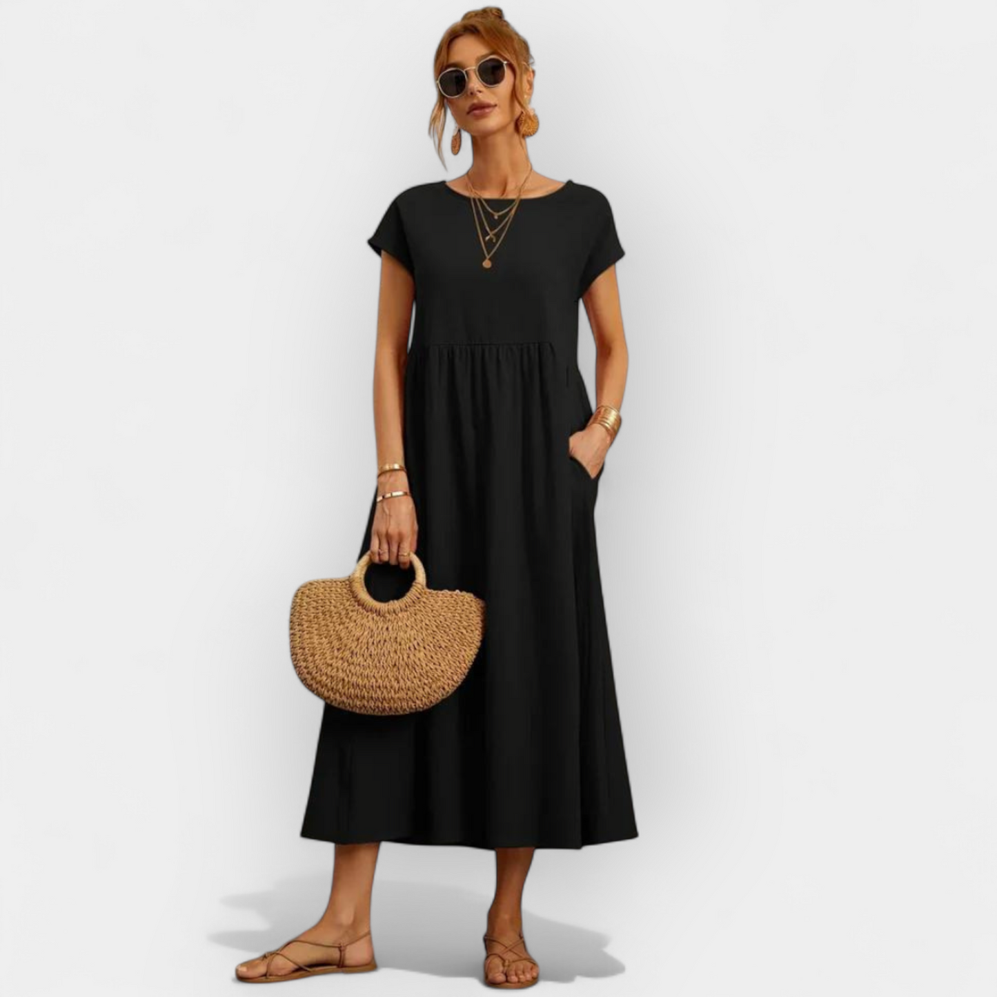 Lightweight summer dress for everyday wear